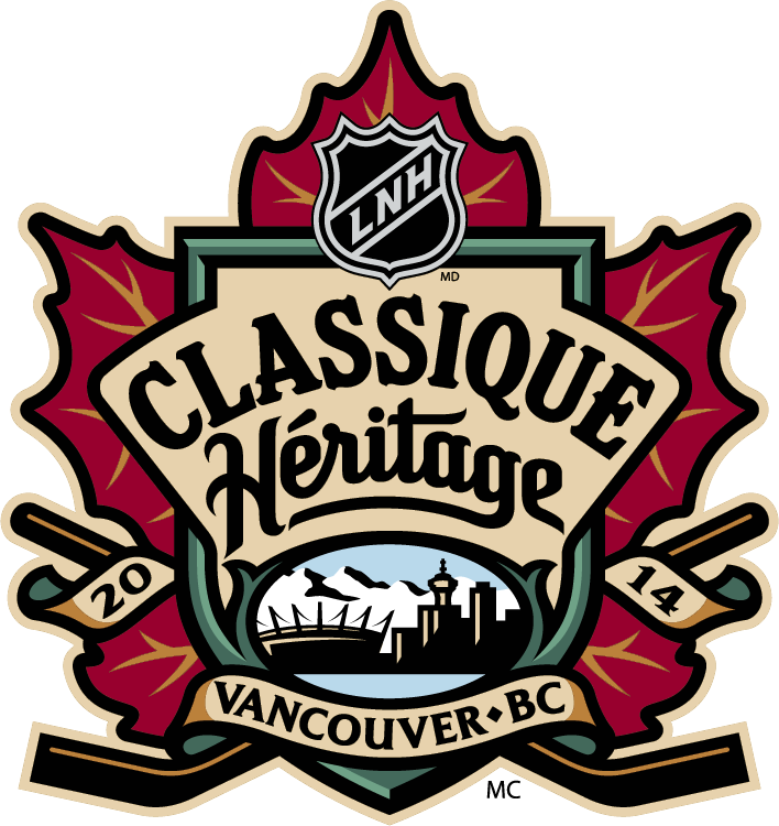 NHL Heritage Classic 2014 Alt. Language Logo iron on transfers for T-shirts